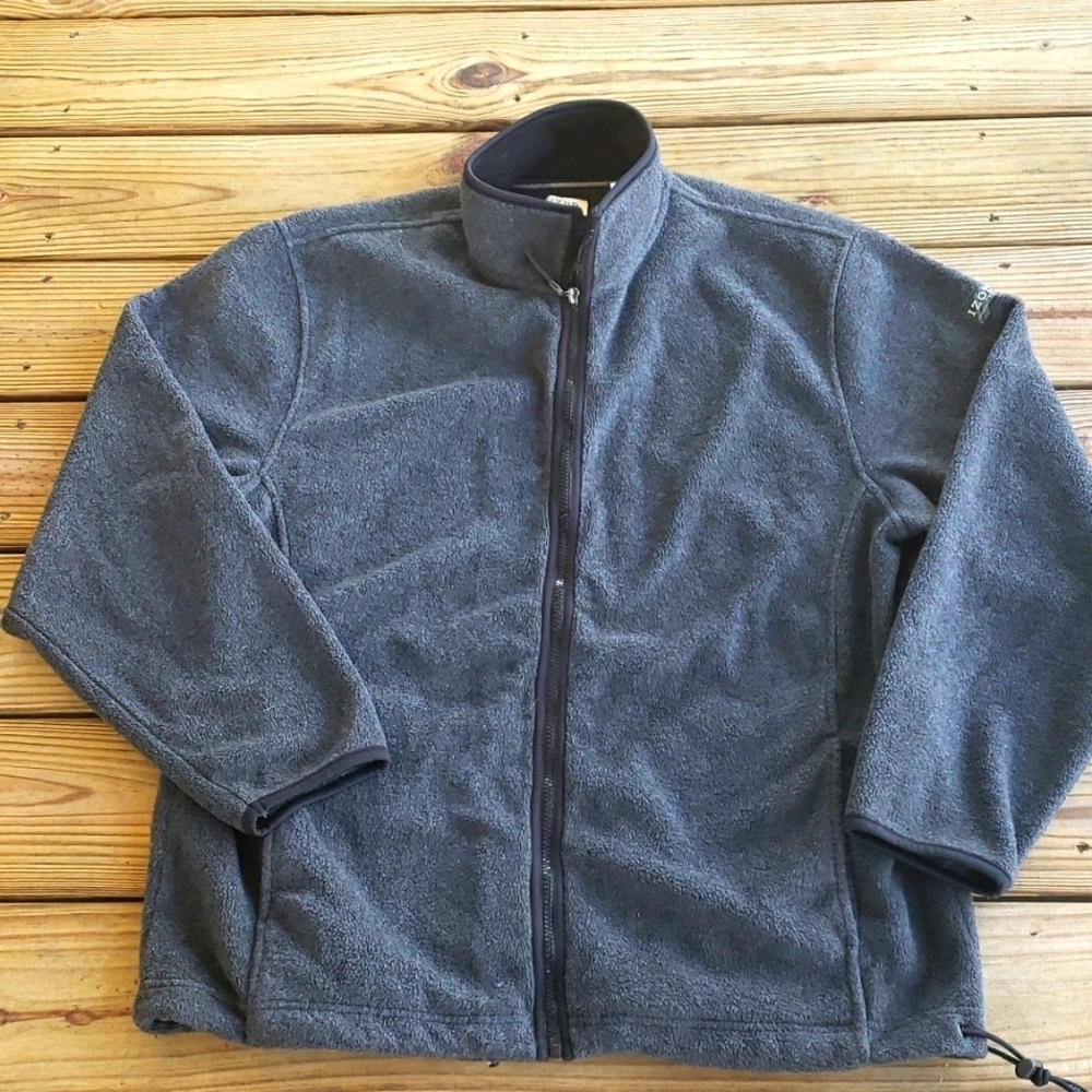 Izod performance mens fleece jacket size L